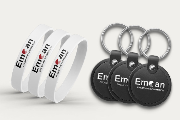 سوار المعصم وسلسلة مفاتيح إن أف سي