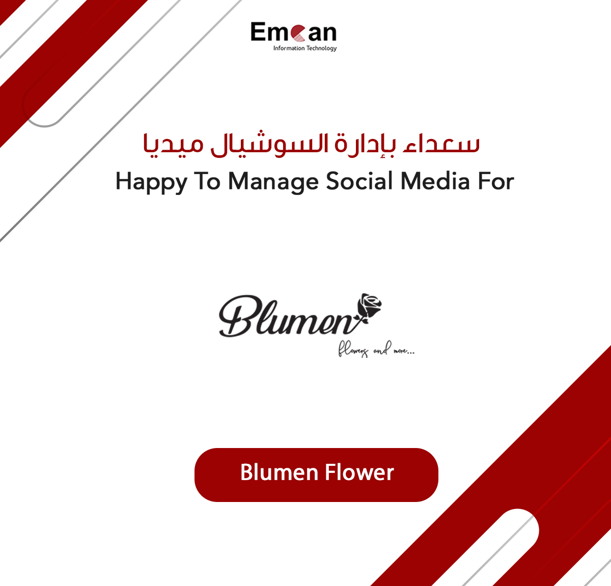إدارة السوشيال ميديا Blumen Flower