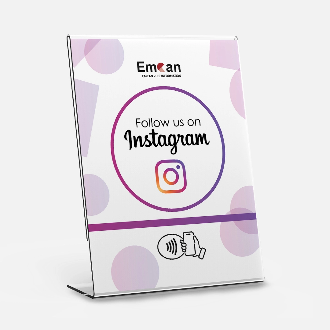 NFC Instagram Stand