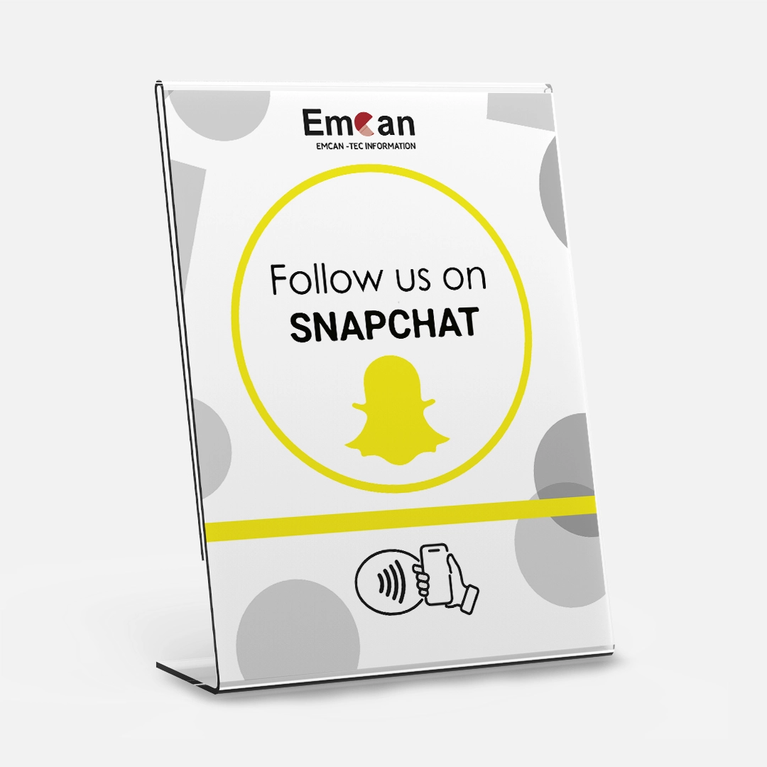 NFC Sanpchat Stand